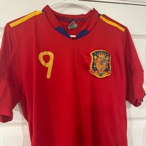 Soccer jersey Torres. World Cup